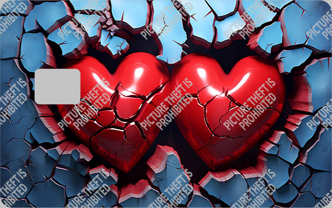 Bank  Card Sticker-BC-2897